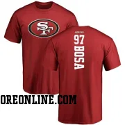 Red Youth Nick Bosa San Francisco 49ers Backer T-Shirt